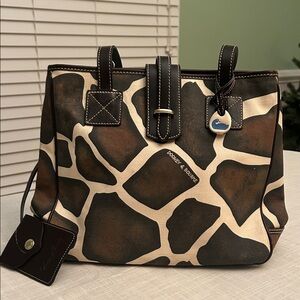 Dooney & Bourke Giraffe Print Tote